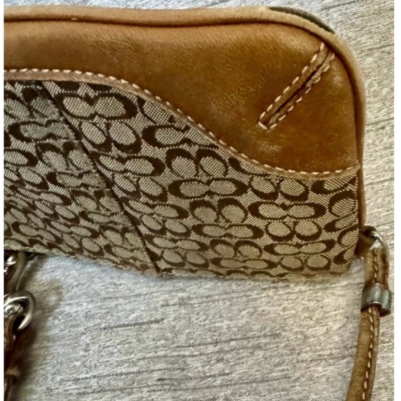 Coach Signature Wristlet - Picture 2 of 8